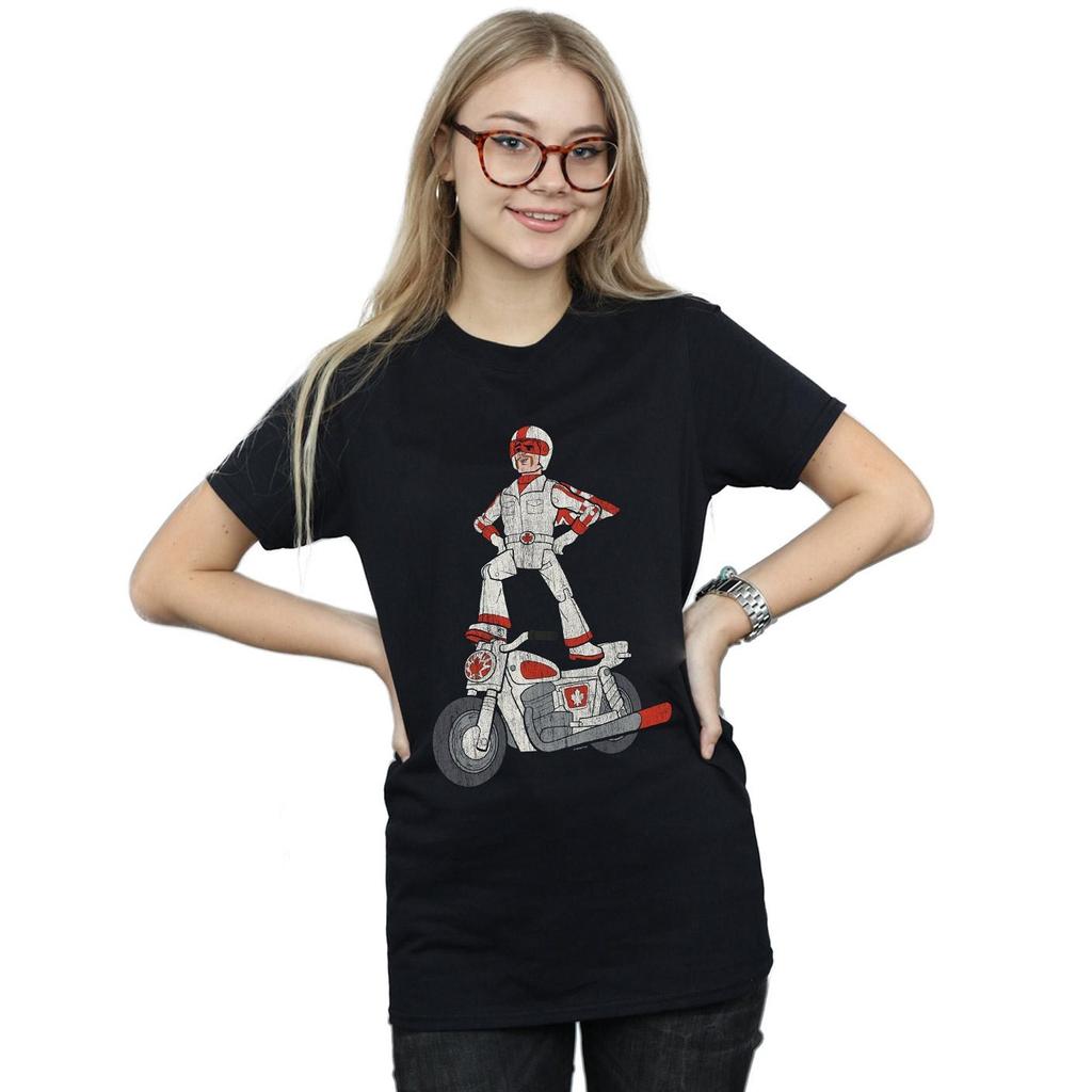 Disney Womens/Ladies Toy Story 4 Duke Caboom Pose Cotton Boyfriend T-Shirt