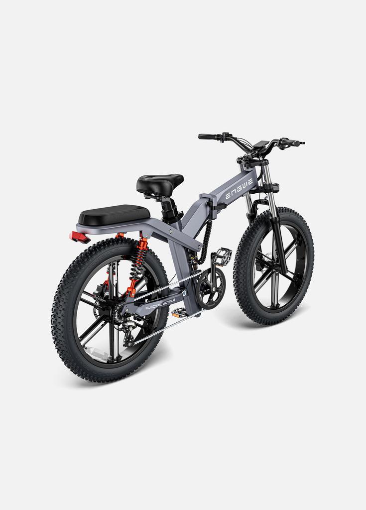 ENGWE X26 Electric Bicycle 1000W Motor 48V19.2Ah Dual Battery Mountain Snow Foldable E-bike 26*4.0 Inch Fat Tire Electric Bike