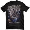 Souls To Deny Suffocation Графическая футболка рок-группы Хлопок Круглый вырез Повседневная Унисекс Футболка Летний Топ