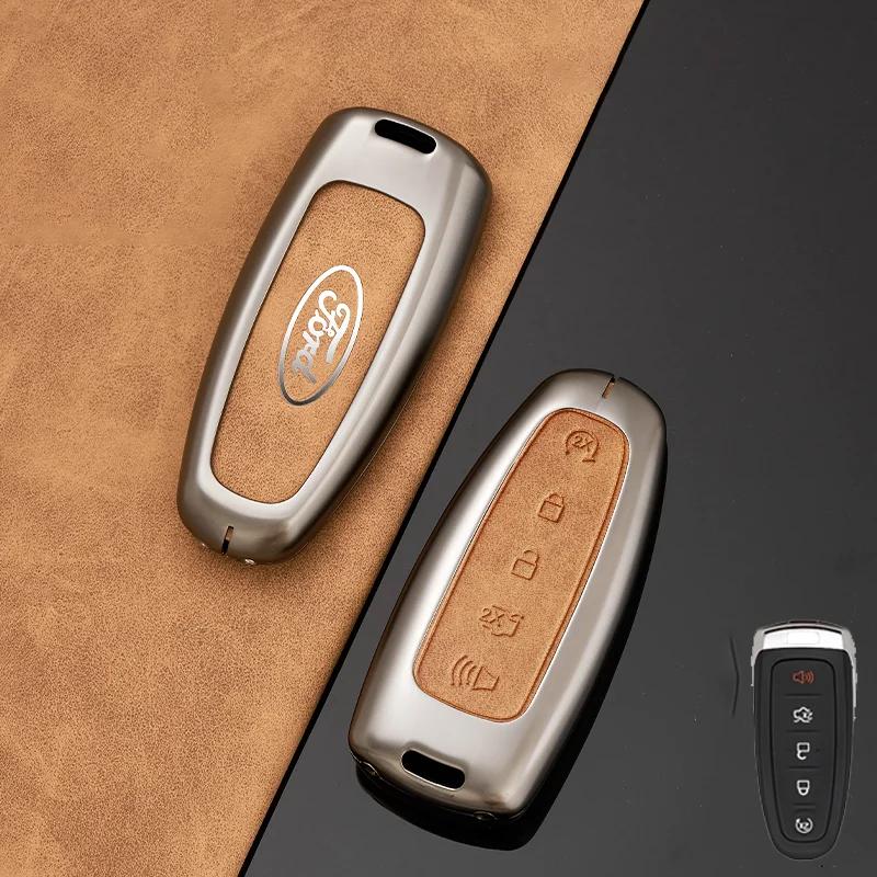 Car Sticker Hot For Ford Car Remote Key Case Cover Fob For Ford Explorer Edge Escape Flex Taurus 2011 2012 2013 2014 2015 Smart