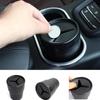 1PC Black Car Mini Pen Holder Box Coin Boxes Mount Trash Bin Auto Holders Cup Mounts Car Auto Multifunctional Accessories