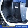 Waterproof Non-Slip High-Top Rain Boot Covers for Men and Women - Thickened and Wear-Resistant for Rain and Snow.