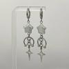 Gothic Vintage Barbed Cross Sword Earrings For Women Fashion Cool Punk Rock Party Jewelry Accessories Gift