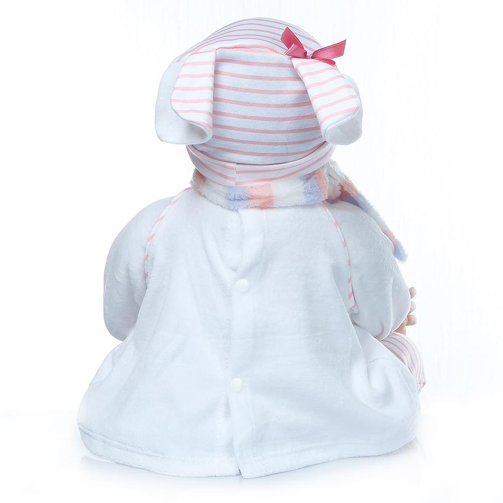 NPK Reborn 55 см мягкие силиконовые куклы для новорожденных, игрушки, большие реалистичные куклы
