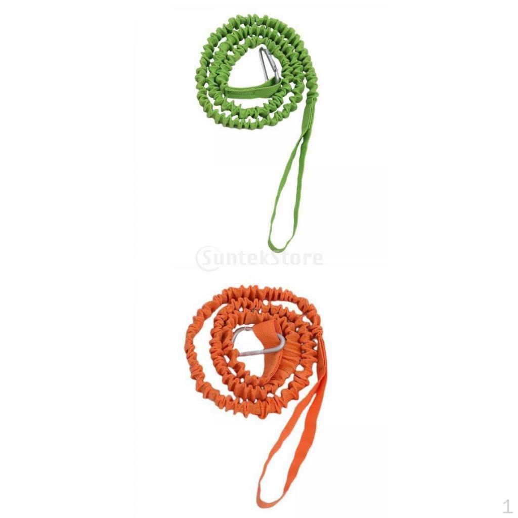 2x Durable Paddle Leash Fishing Pole Holder 35in-59in Keeper Canoe