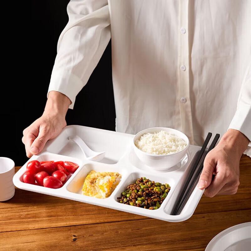 Huiguang Commercial Extra-Thick Melamine 6-Compartment Plate