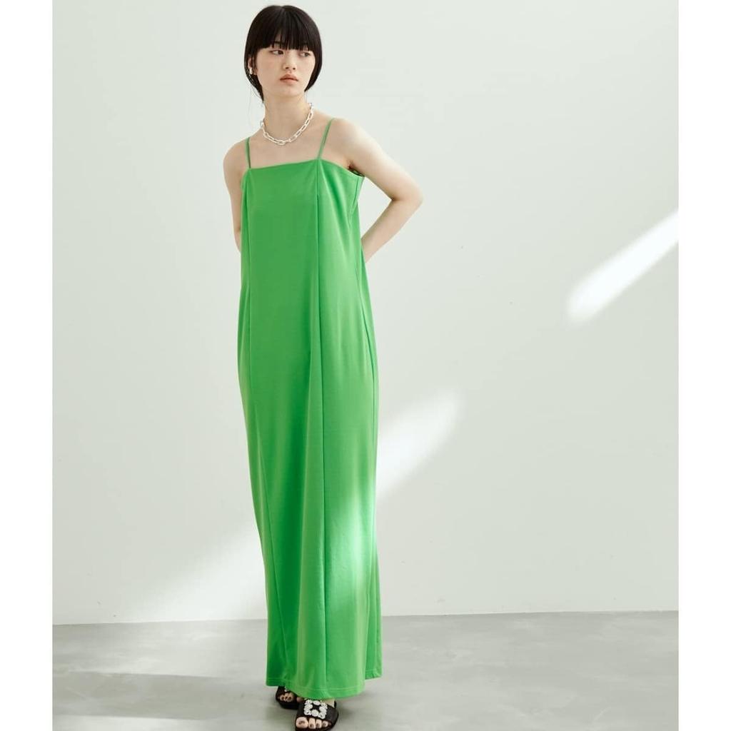 Adam et Rope Femme Трикотажное платье-камисоль GAE02350 Серое Женское (07)