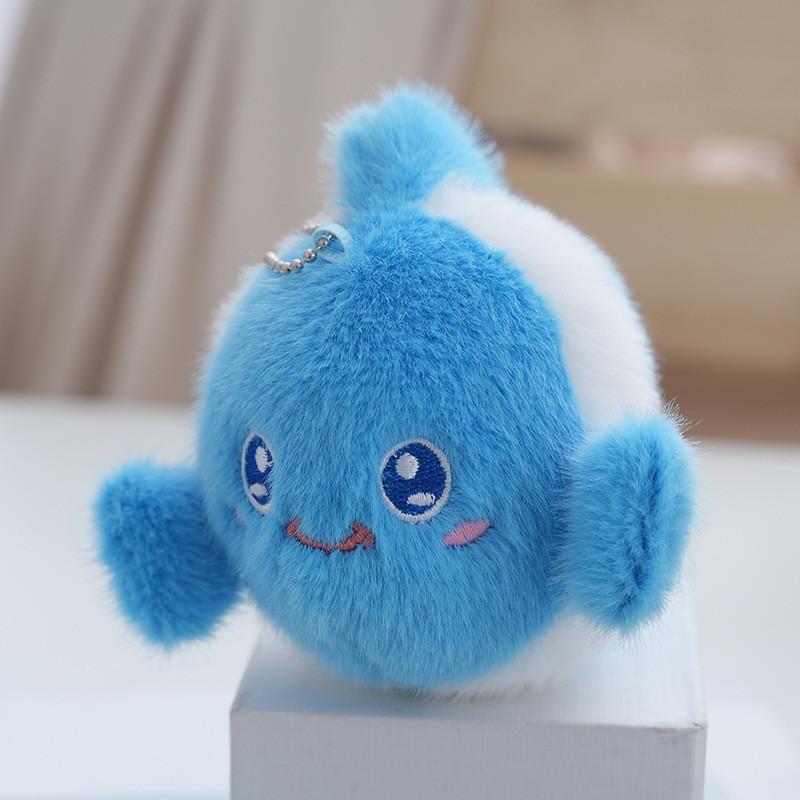 Очаровательный милый плюшевый брелок в виде медузы, мягкая игрушка для сумок