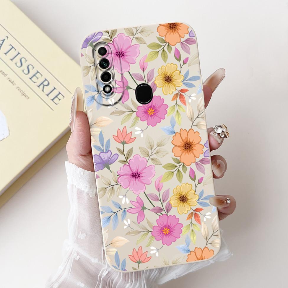 Чехол для Oppo A31 2020 CPH2015 Чехол A8 PDBM00 Милый Кот Модный Роскошный Силиконовый Ударопрочный Чехол для Телефона Для Oppo A8 Задняя Крышка