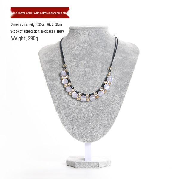 Подставка-манекен для демонстрации подвесок и ожерелий Держатель для украшений