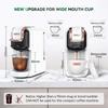 H2B  Multiple Capsule Coffee Machine, Hot/Cold Dolce Gusto Milk Nespresso Capsule ESE Pod Ground Coffee Cafeteria 20Bar 5 in 1
