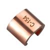 Copper Wire Connector C Type Copper C-shaped Clamp C Type Clip Buckle Terminal Clamp  Wire