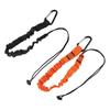 Anti-Falling Safety Bungee Tether With Carabiner Hook Tool Lanyard Tool Safety Rope  Strap Hooks