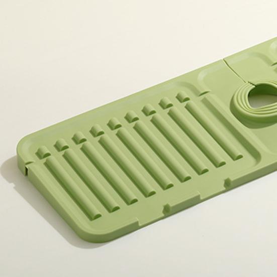 Сливной коврик для смесителя для раковины, кухонный коврик для сушки брызг, многофункциональный лоток для организации раковины для дома