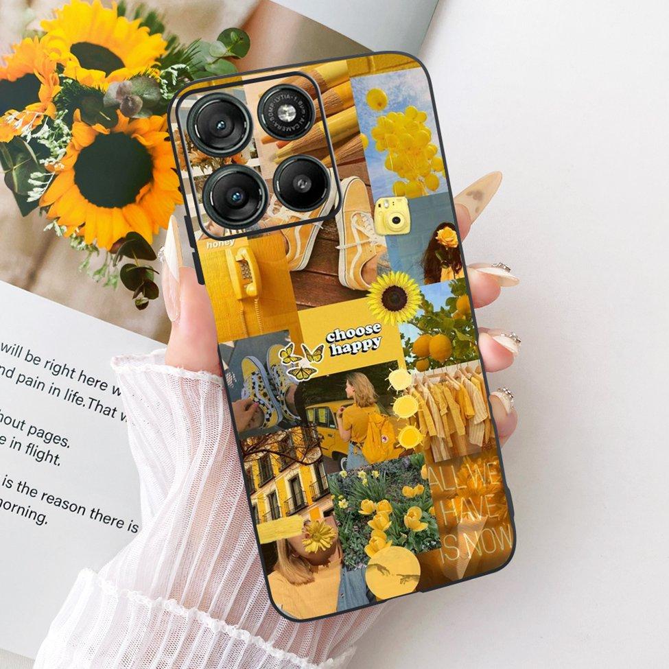 Casing For Motorola Moto G77 Case Aesthetic Luxury Cute Cat Fashion Butterfly Cool Painted Cover For Motorola XT2621-4