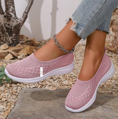 Модные женские кроссовки, дышащая обувь для ходьбы, повседневная обувь, плоская обувь для отдыха на открытом воздухе