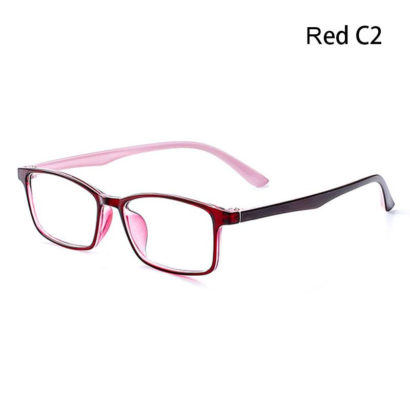 Очки для чтения Crystal для мужчин и женщин, устойчивые к царапинам, черные и красные
