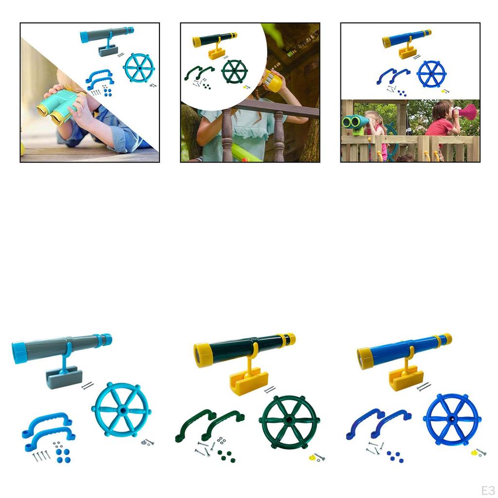 Детская игровая площадка Аксессуары Набор креплений Легко устанавливается с рулевым колесом Легкий