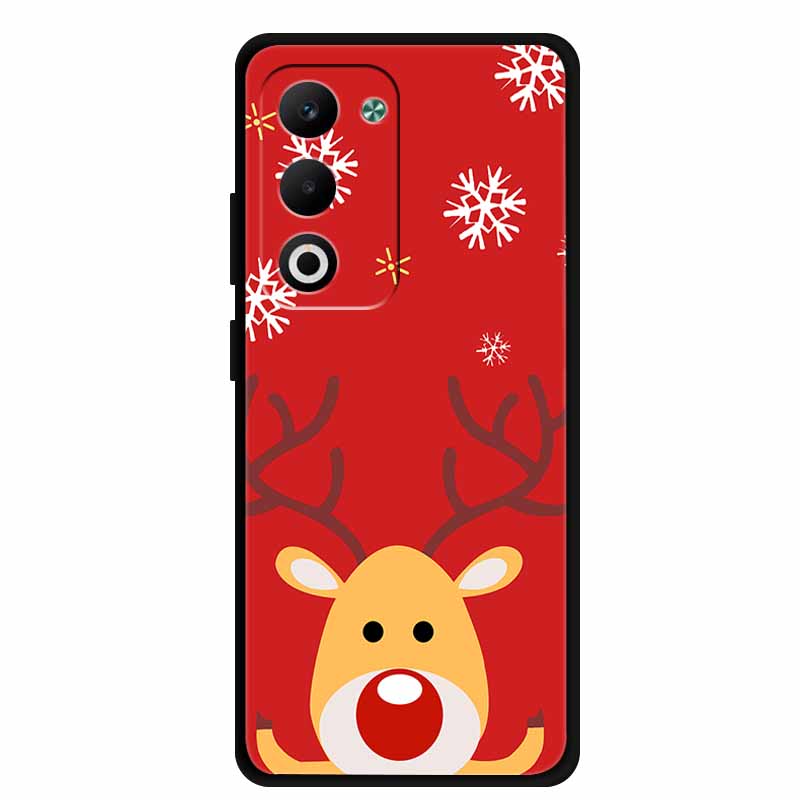 Christmas Phone Case For Oppo A5 5G CPH2735 / A5 4G CPH2727 Christmas Tree Soft Silicone TPU Back Cover Bumper For Oppo A5 Coque