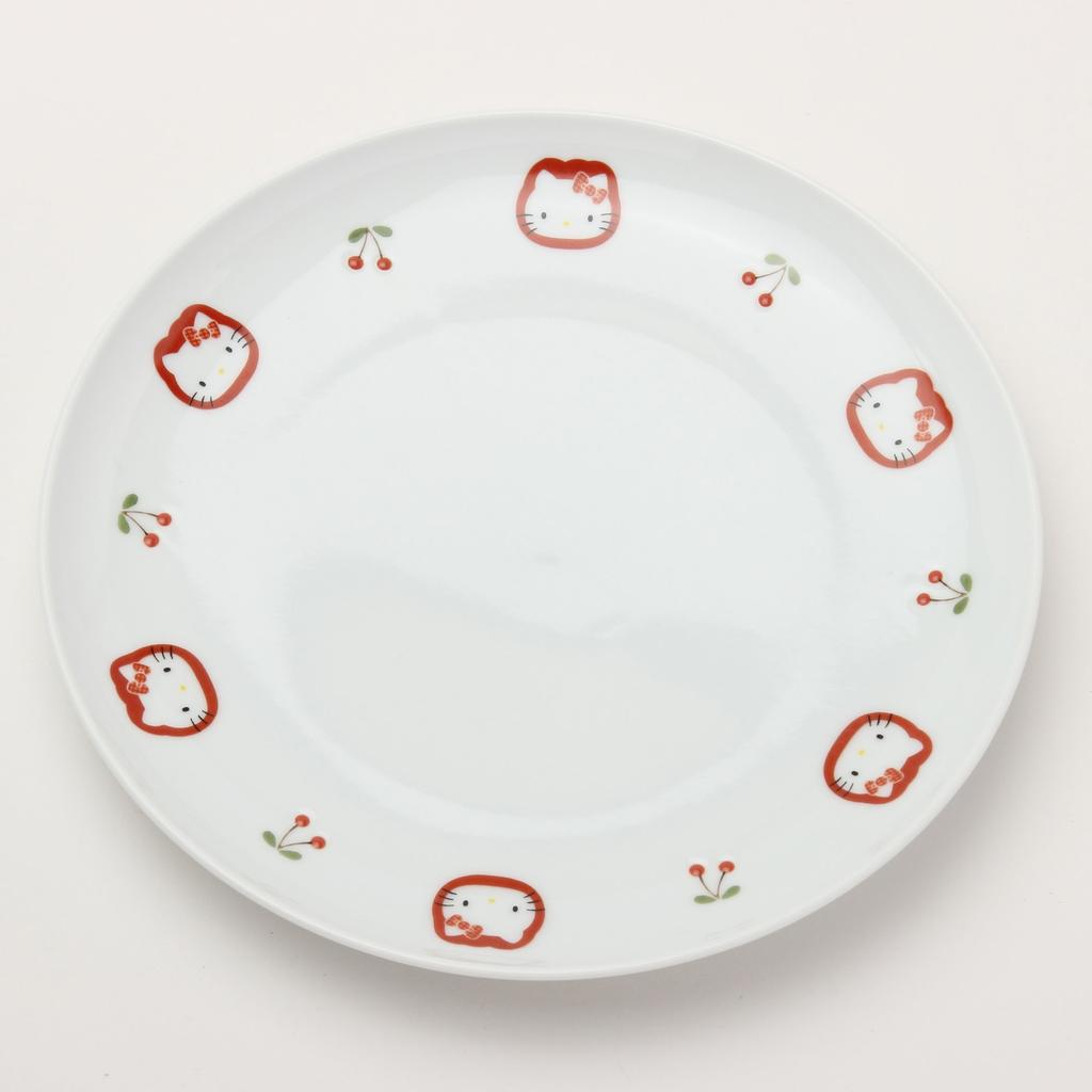 RAO3Z Ranchant тарелка Multi Height Hello Kitty Cherry Arita Ware Сделано в Японии 6 дюймов (19,4см) 19,4x2,5см