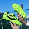 Children and Adolescents Large Size Shock-absorbing Non-slip Wear-resistant Velcro Short Nail Outdoor Football Shoes Training Shoes