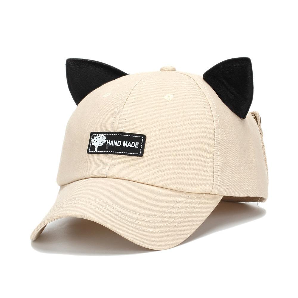 Кепка-козырек с кошачьими ушками, очки пилота, шляпы для женщин, смешная мужская бейсболка, для велоспорта