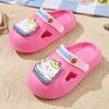 Детские тапочки для девочек Детские домашние тапочки с мягкой нескользящей подошвой для детей Детские прохладные тапочки Мальчики носят легкую обувь с отверстиями на улице
