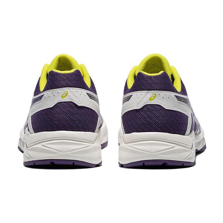 Asics Gel-Contend 4 Повседневные Удобные Низкие Кроссовки для Бега Мужские кроссовки Бело-фиолетовые T8D4Q-500