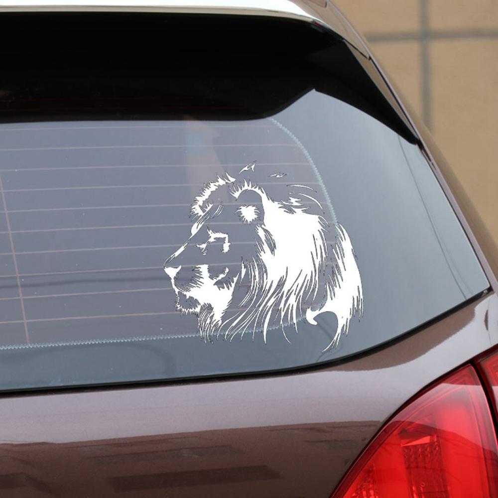 Car Accessories Safety Mark Bumper Sticker Decals Reflective Sticker Lion Stickers Car Stickers