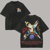 Ne OnePiece Graphic T Shirt Men Women Vintage Washed Short Sleeve Tee Summer 2026 Y2k Anime Print Streetwear Casual Tops