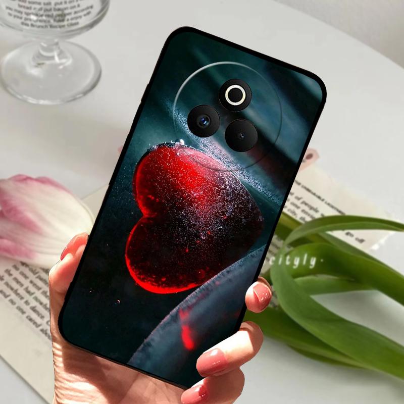 For Realme P3 Pro Case P3Pro Cartoon Lion Wolf Soft Silicone TPU Phone Cover For Oppo Realme P 3 Pro 5G Protection Fundas Cases