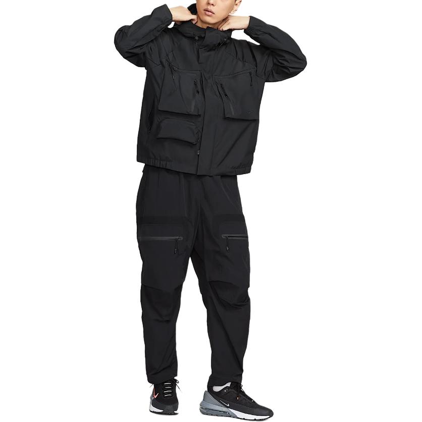Nike Спортивная одежда Storm-FIT Tech Легкая Модная Куртка Мужская Куртка Черная HJ2945010