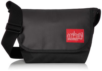 Подлинный продукт матовый виниловый повседневный Messnger Bag JR Messenger Bag MP1605JRMVL черный [Manhattan Portage] [официальный]