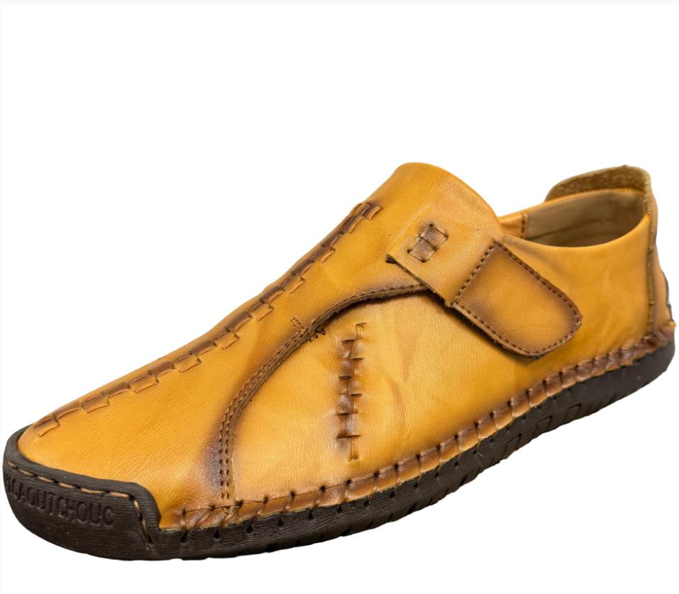 Внешняя торговля новая осень обувь Дуду мужская повседневная обувь ленивая кожаная обувь модная обувь модная корейская версия мужская обувь большой размер