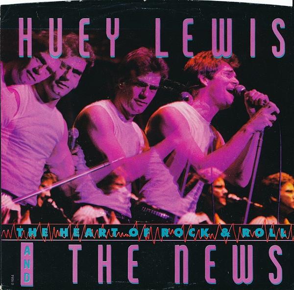 7-дюймовая пластинка HUEY LEWIS & THE NEWS - The Heart Of Rock & Roll VS442782 Chrysalis 1984 США Рок Б/у