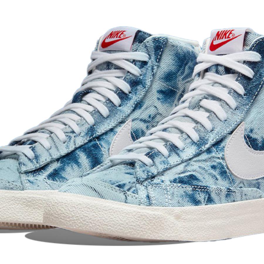 Nike Blazer Mid 77 Washed Denim Pack Women's Sneakers Skateboard Shoes DV2182-900