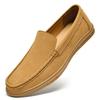 Men Penny Loafers Large Size 38-47 Male Slip-On Flats Casual Boat Shoes For Man Suede Leather Mens Driving Shoes Moccasins