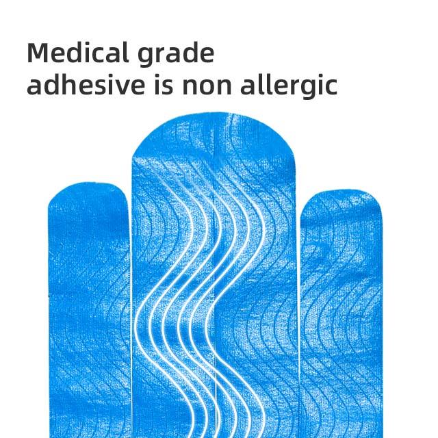 Pre-cut Muscle Sports Kinesiology Intramuscular Tape Prevent Muscle Strain for Back and Shoulder Protection Pain Relief Patch