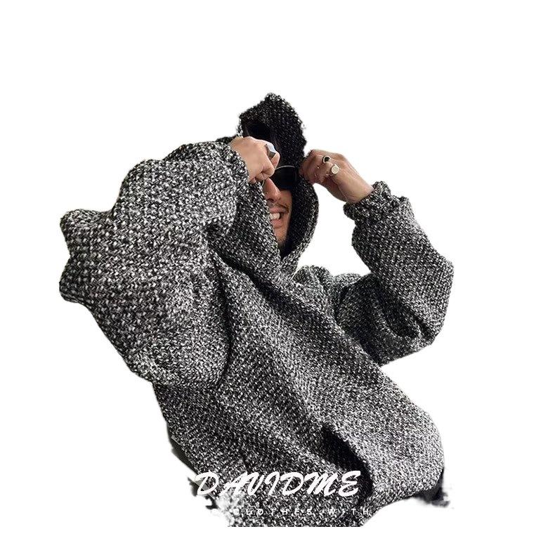 Мужская толстовка с капюшоном кросс-бордер - Повседневный американский стиль, Свободный крой, Модный бренд для осени и зимы