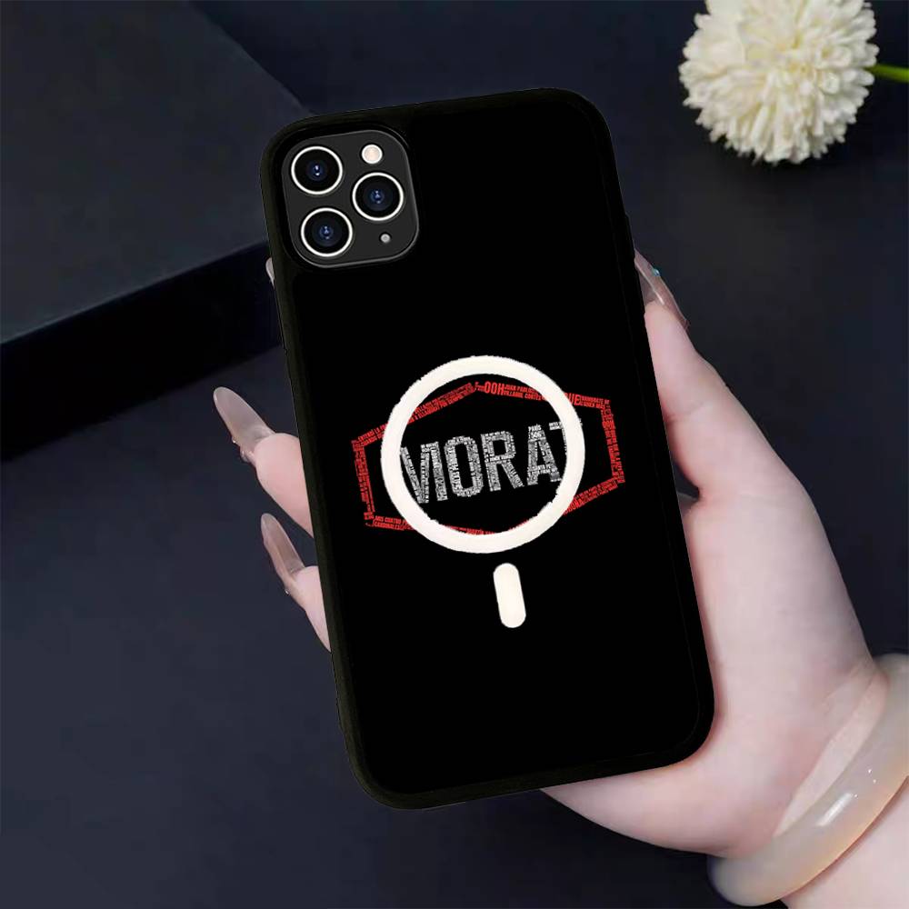 Крутой чехол для телефона Morats Team для iPhone 16 15 14 13 12 11 17 Pro Max Plus Магнитный беспроводной чехол