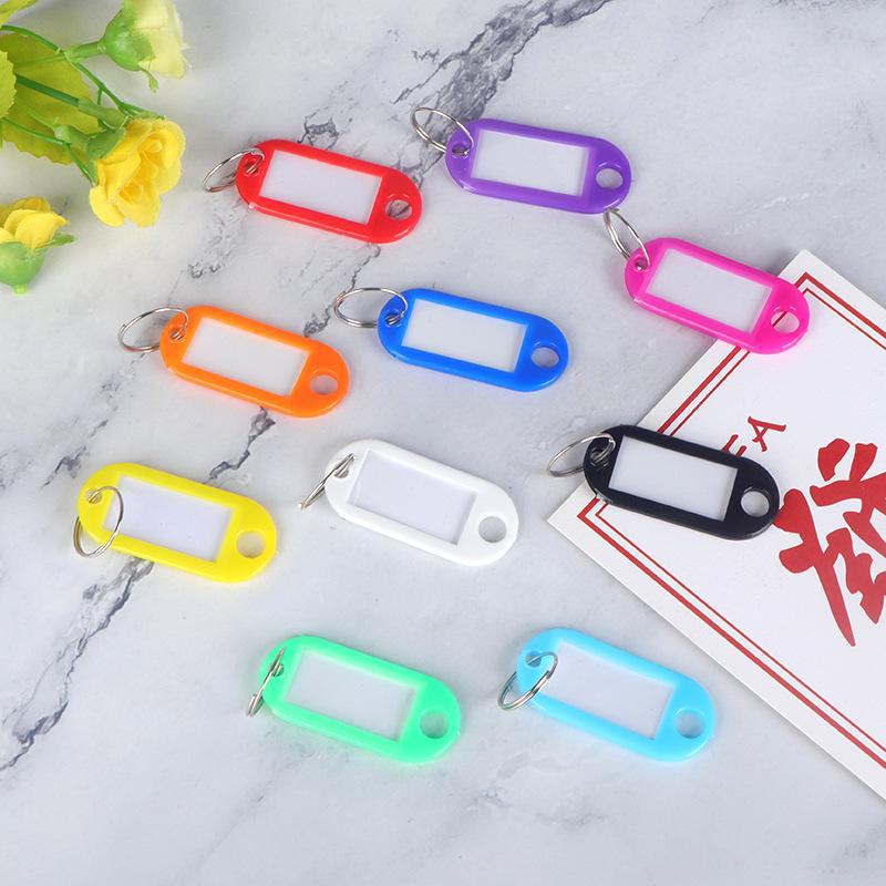 Colorful Plastic Key Tag for Luggage and Hotel Room Identification