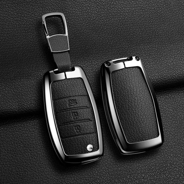 Для Kia Rio 3 K2 Ceed Cerato K3 Sportage 4 Picanto K5 Optima Sorento Forte Stinger 2017 2018 Чехол-брелок для ключа автомобиля из цинкового сплава