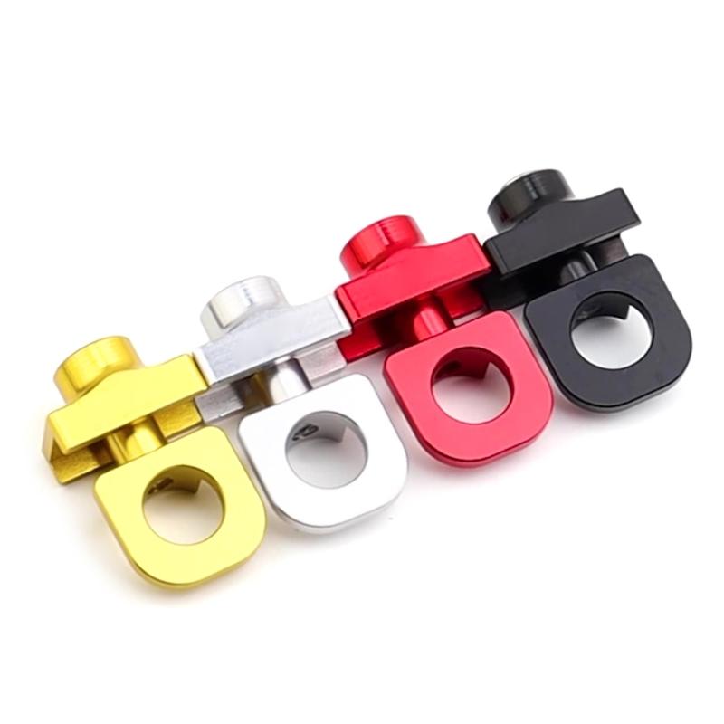 Bicycles Chain Fastener Chain Adjuster for Single Speed Bicycles Aluminum Alloy Bicycles Chain Tensioner Chain Regulator