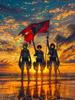 New Attack On Titan Diamond Art DIY Painting Kits Mosaic=Embroidery Jewelry Cross Stitch Home Decor Children's