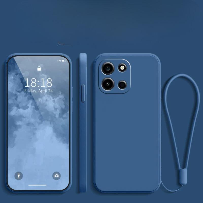 Для Oneplus Nord 6 Защитный чехол из ТПУ для камеры с защитой объектива Для Oneplus Nord 6 1+ Nord6 Жидкий силикон Матовый ударопрочный чехол Ремешок