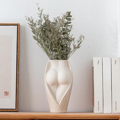 Креативная художественная ваза, керамическая гидропонная ваза, ваза для сушеных цветов, цветочная композиция, домашний декор, орнамент, украшение сада