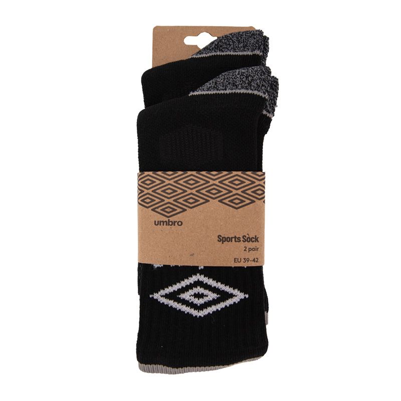 Sports Socks Pack of 2 T39-46 Man UMBRO