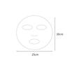 100Pcs Disposable Face Plastic Film Full Face Cleaner Mask Neck Stickers Paper Transparent PE Masks Wrap Facial Beauty Healthy Tool
