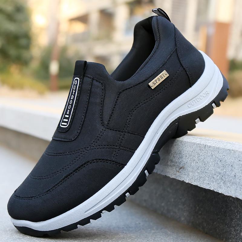 Мужские весенние легкие лоферы-слипоны для активного отдыха и спорта