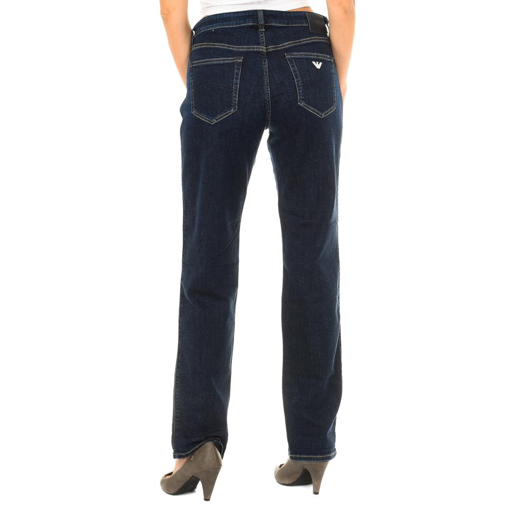 Женские длинные брюки из эластичной ткани 3Y5J15-5D16Z